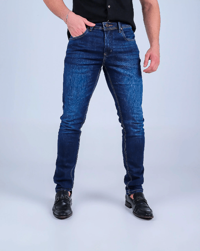 Calça Jeans Blue Wash Slim