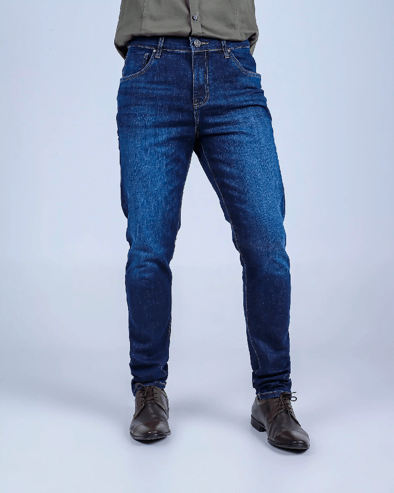Calça Jeans Blue Wash Slim