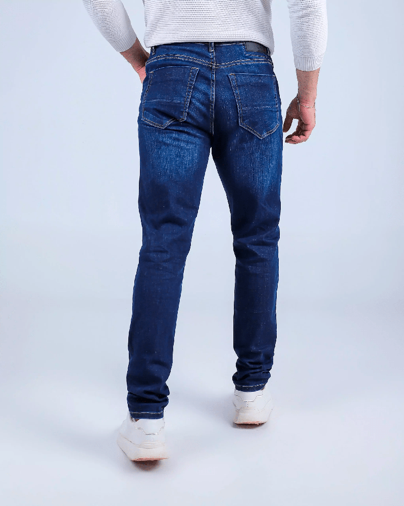 Calça Jeans Blue Wash Slim