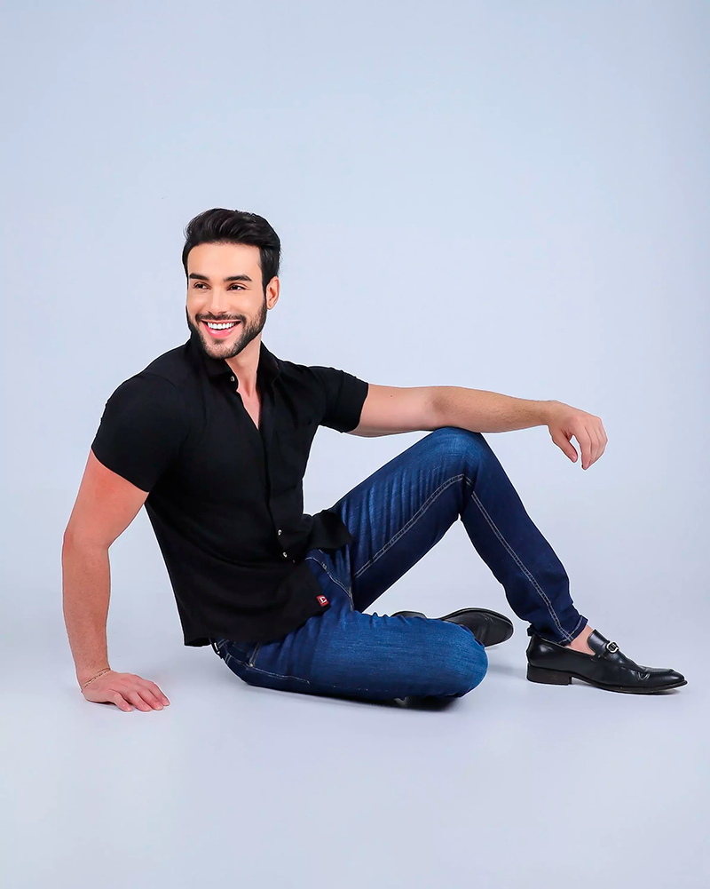 Calça Jeans Blue Wash Slim